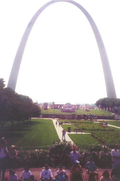 I was on the to of this Arch! It was cool !