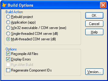Выбрать multi-thread DLL при построении проекта.